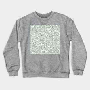 Sage Mushroom Texture Crewneck Sweatshirt